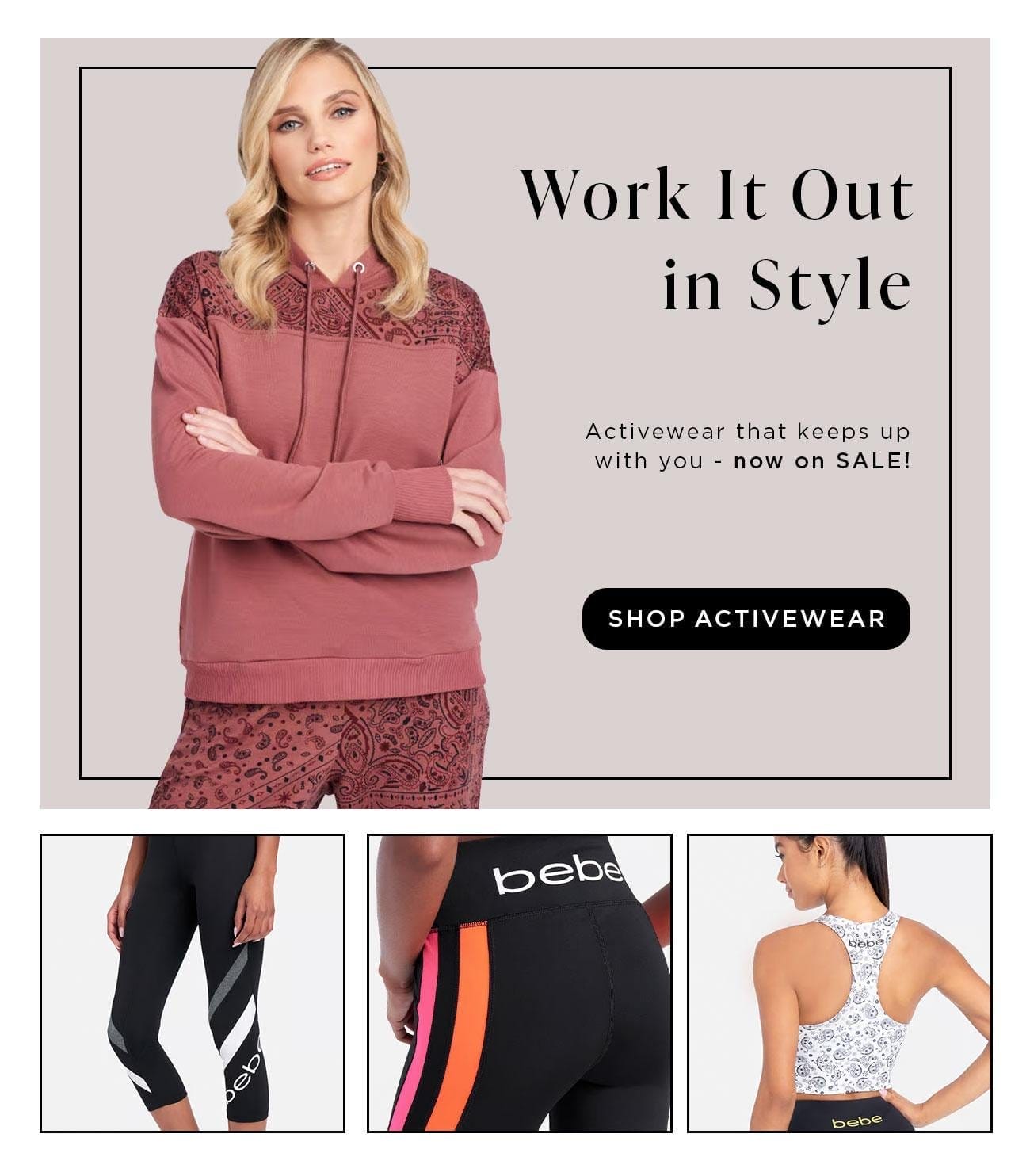 Work It Out in Style | Shop Activewear