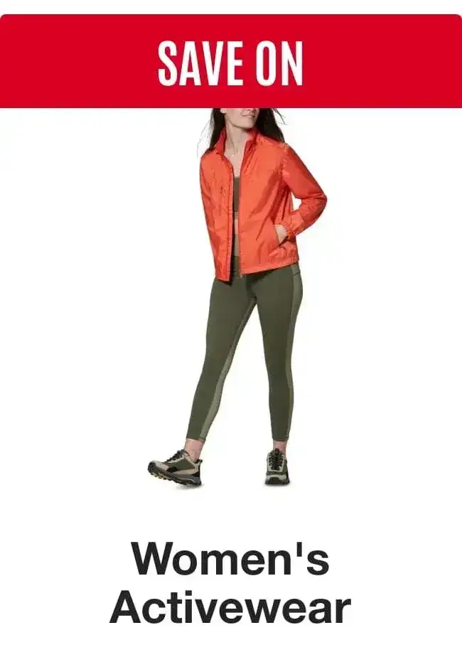 Save on Women's Activewear