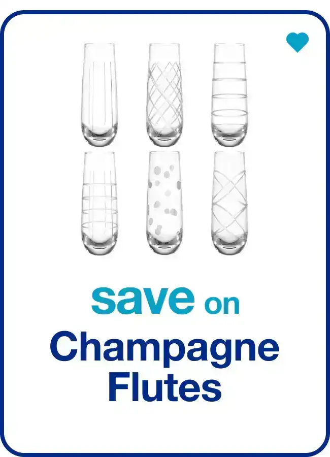 Champagne Flutes — Shop Now!