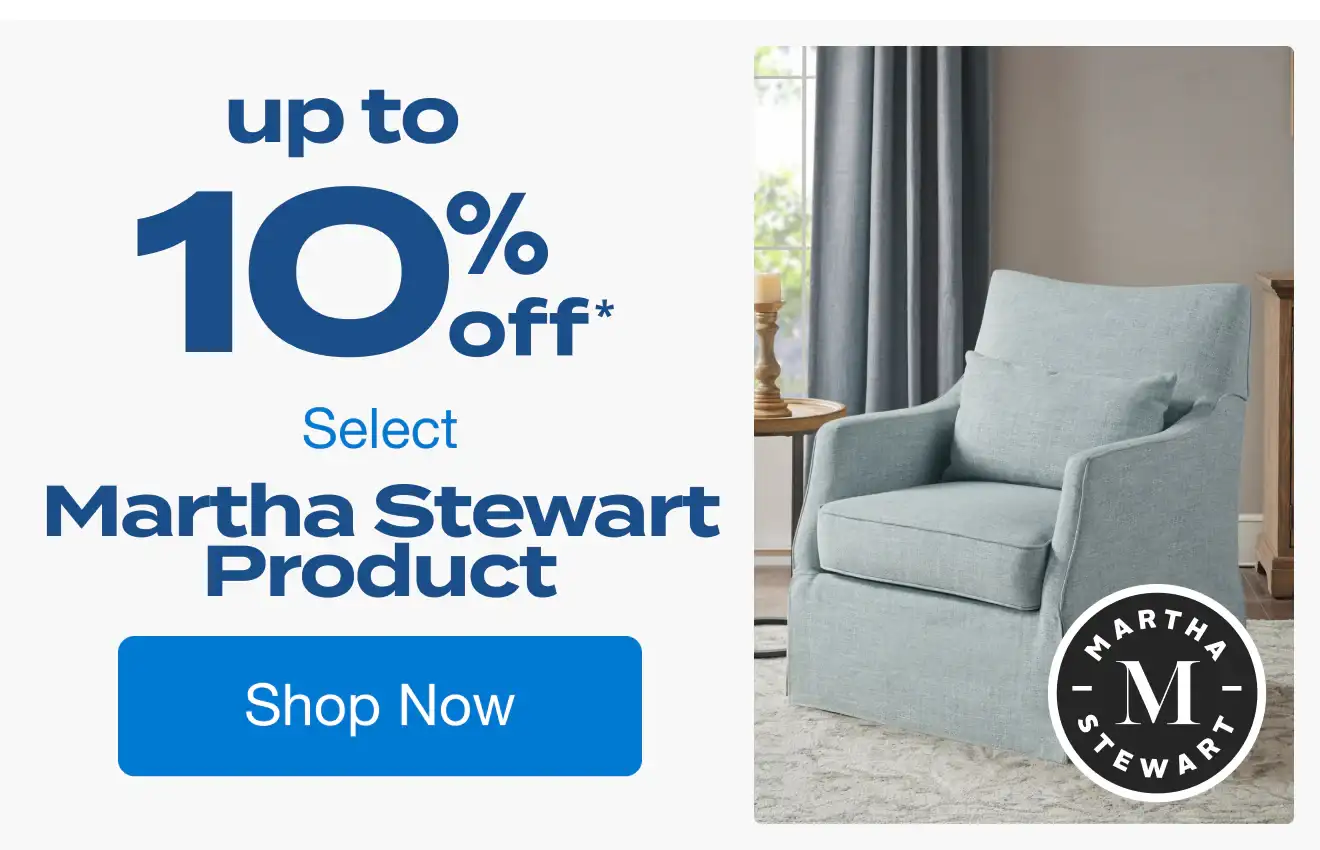 Extra 10% Off Select Martha Stewart Product*