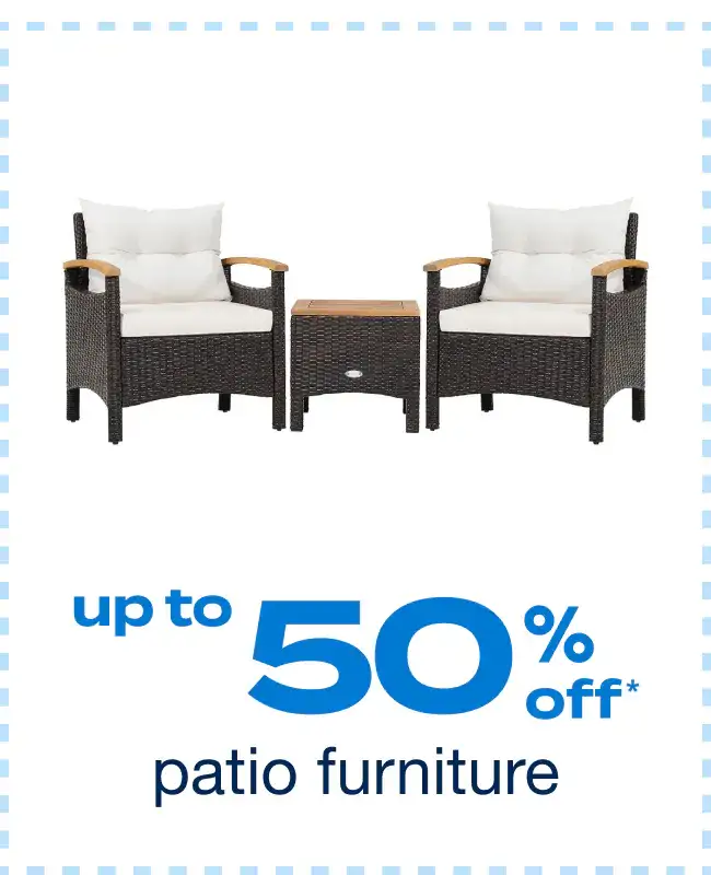 Save on Patio Furniture