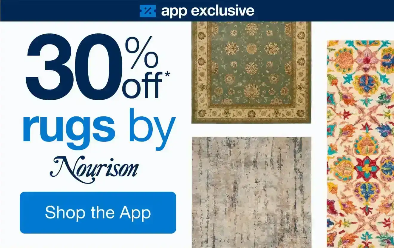 30% Off* Rugs by Nourison, Only in the App!