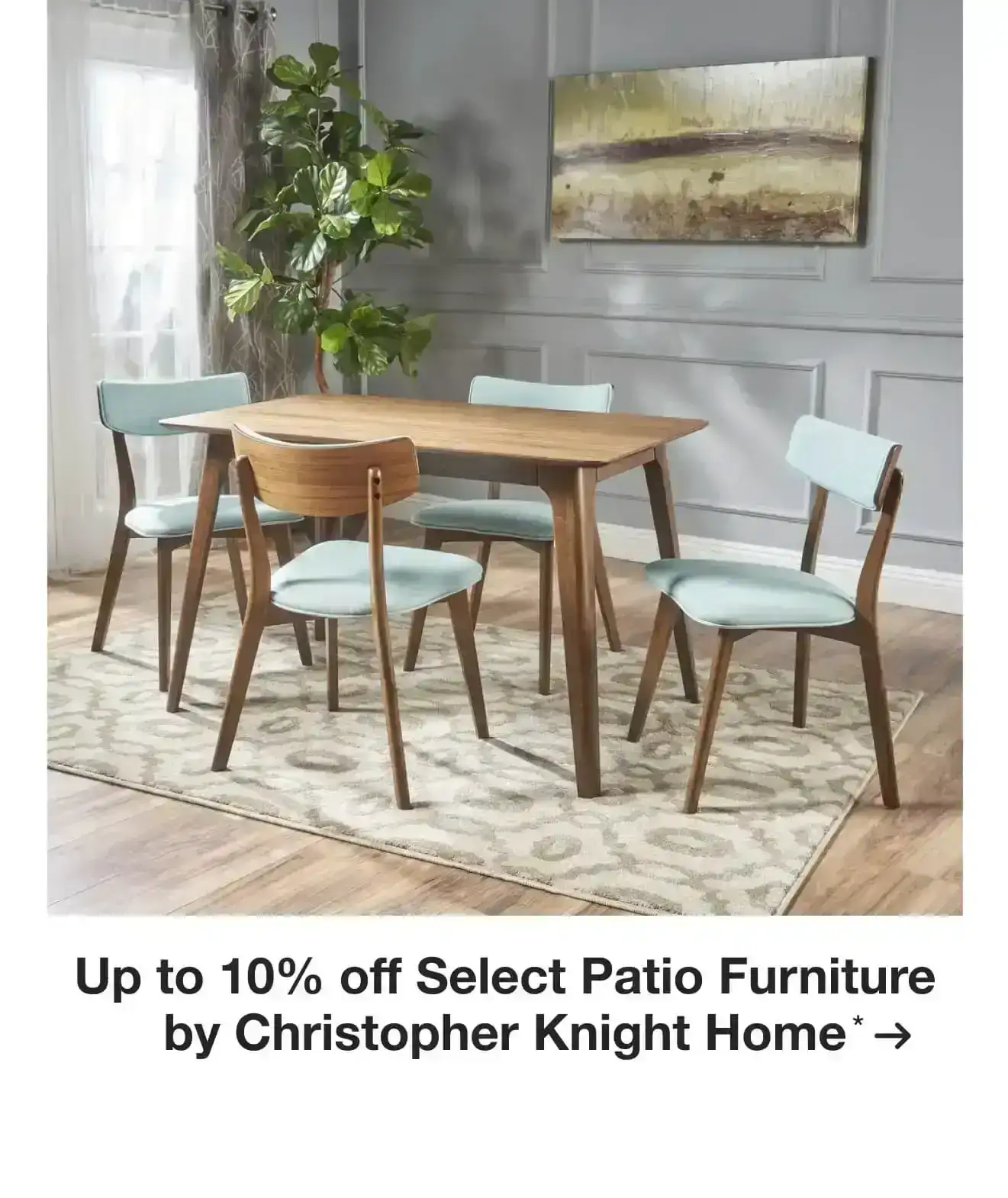 Up to 10% off Select Patio Furniture by Christopher Knight Home*