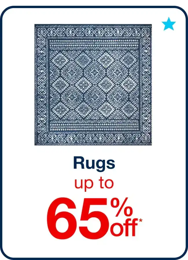 Up to 65% Off Rugs