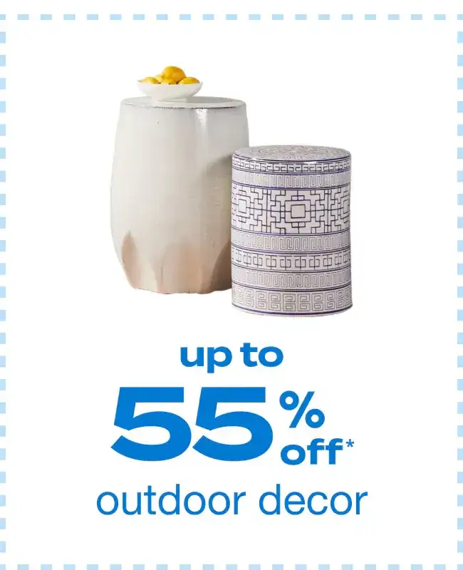 Up to 55% Off Outdoor Decor