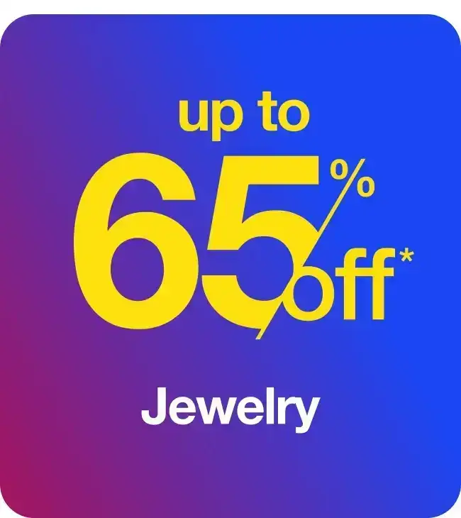 Up to 65% Jewelry
