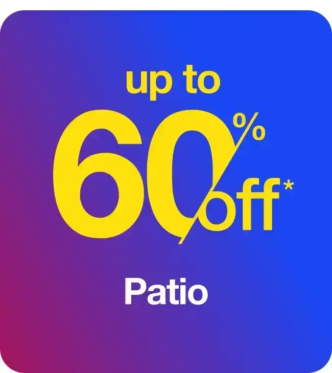 Up to 60% Patio
