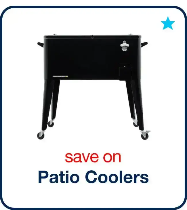 Refreshment Ready: Permasteel Patio Cooler \\$201.99