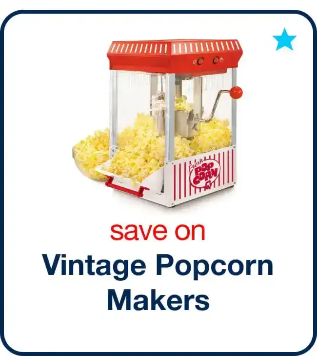 Popcorn Perfection: Popcorn Cart \\$129.99