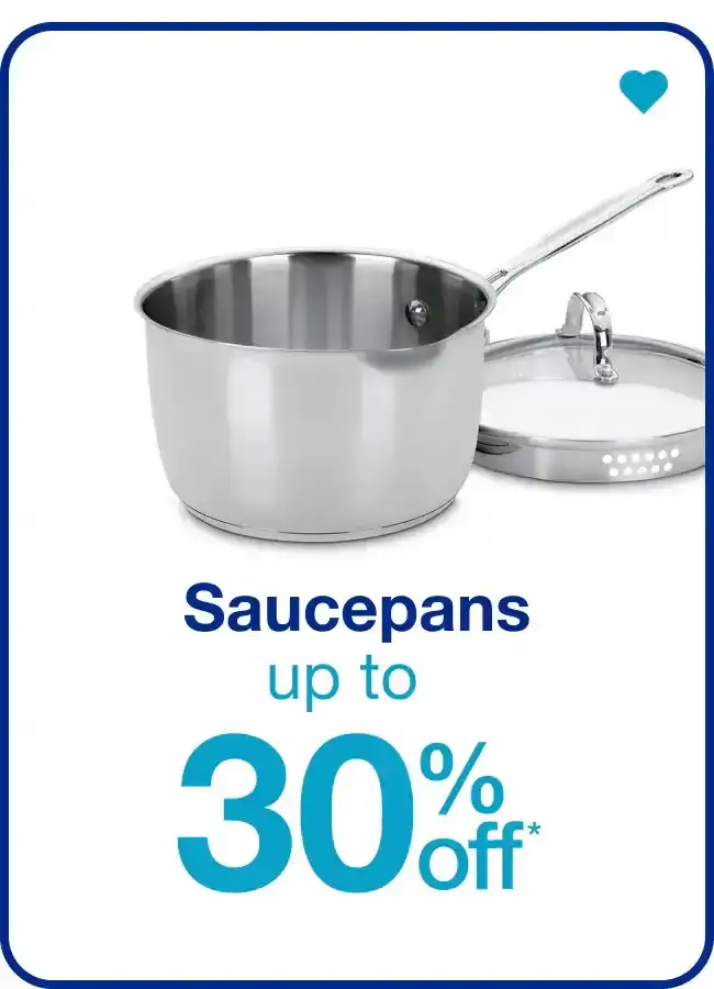 Saucepans — Shop Now!