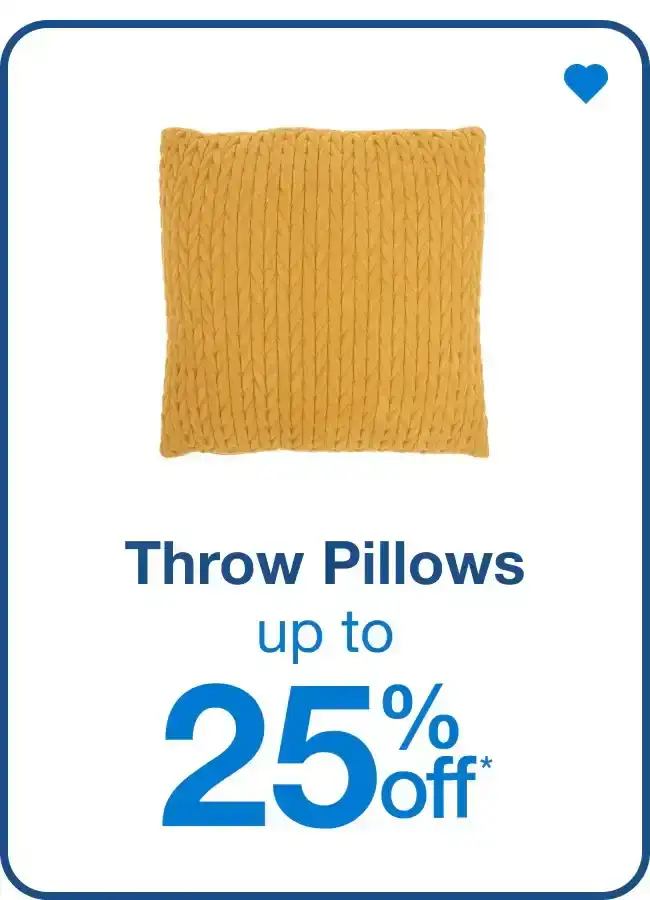 Throw Pillows — Shop Now