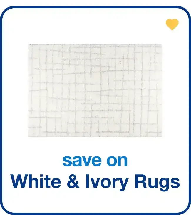 White & Ivory Rugs