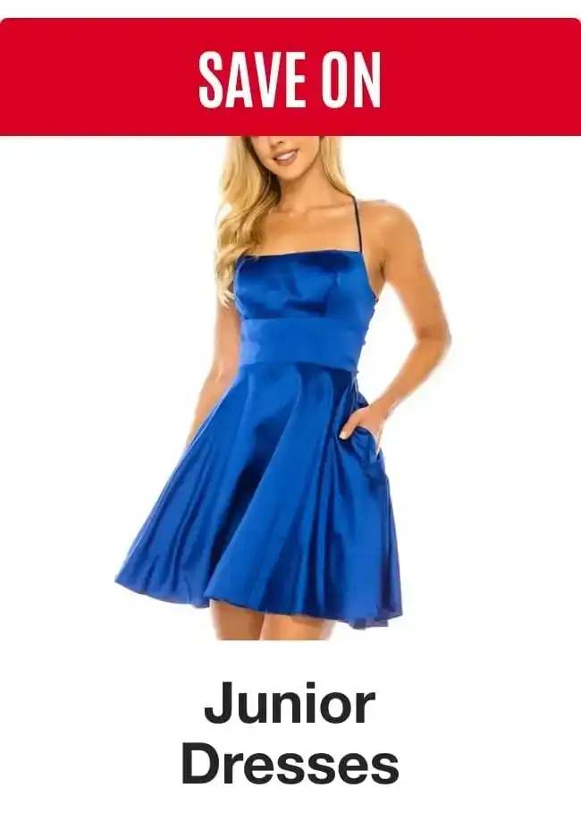 Save on Junior's Dresses