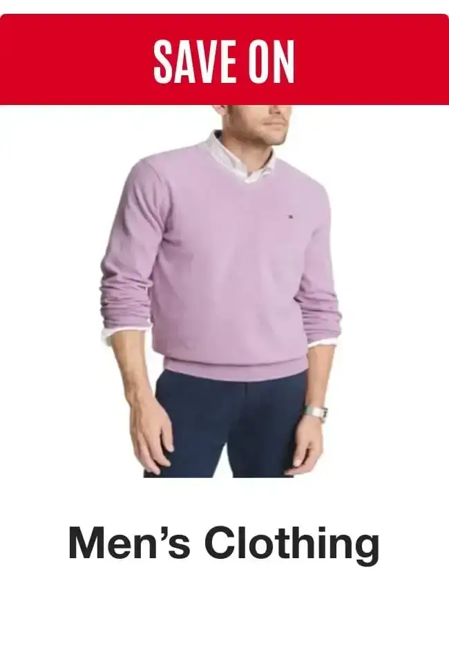 Save on Men's Clothing