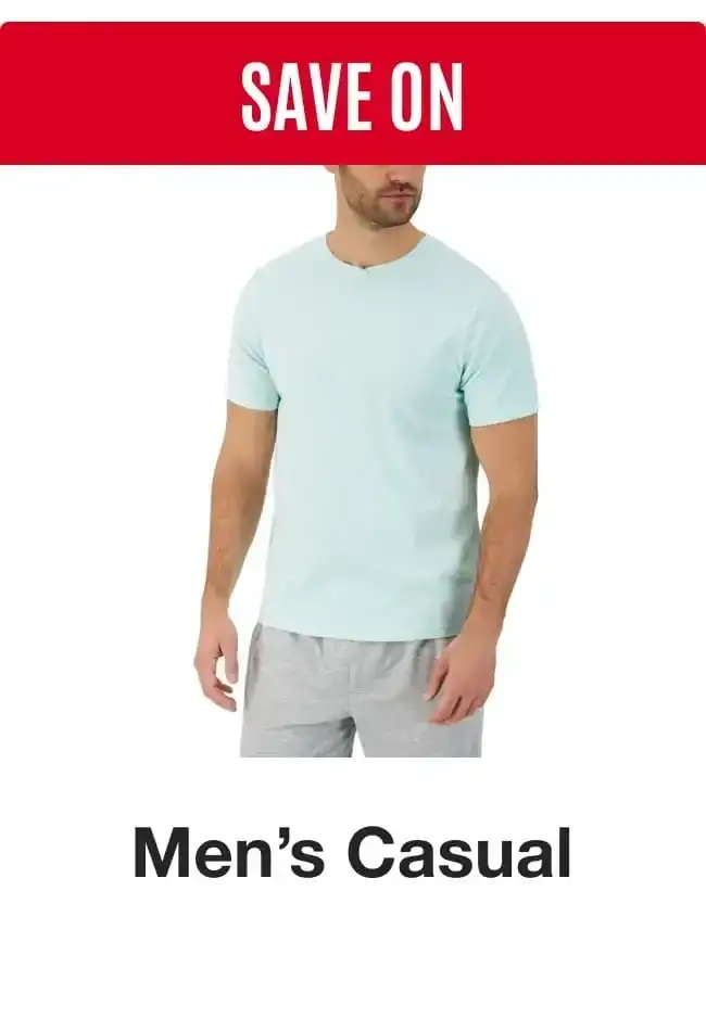 Save on Mens's Casual