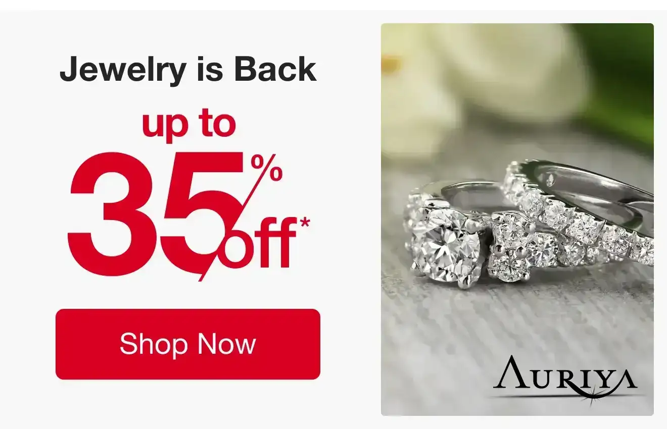 Up to 35% Off Select Jewelry by Auriya*