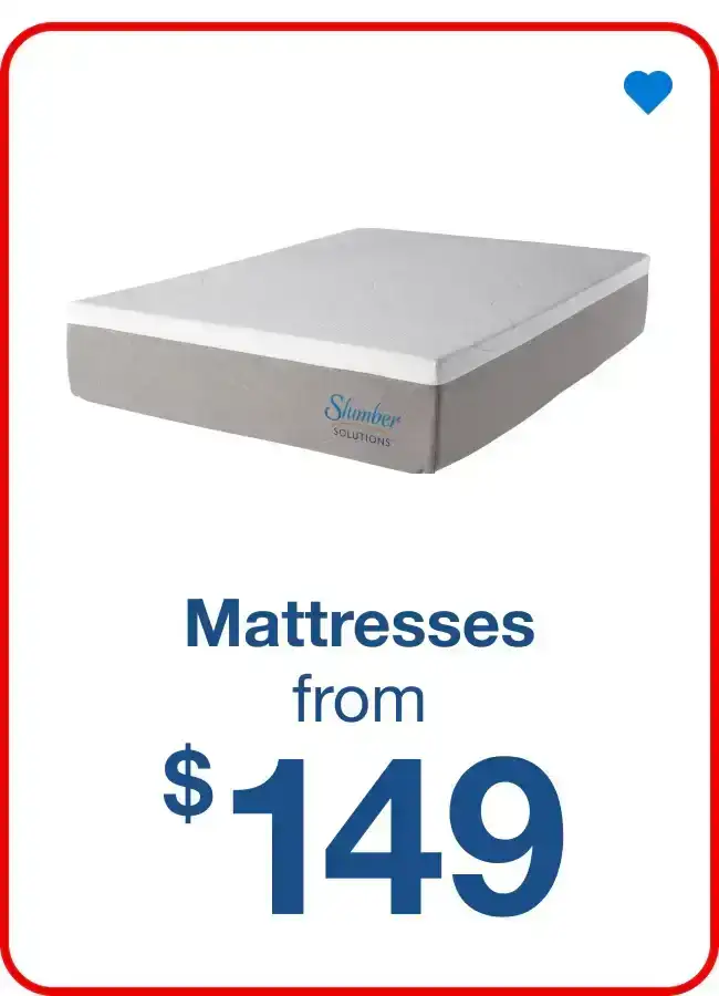 Mattresses from \\$149