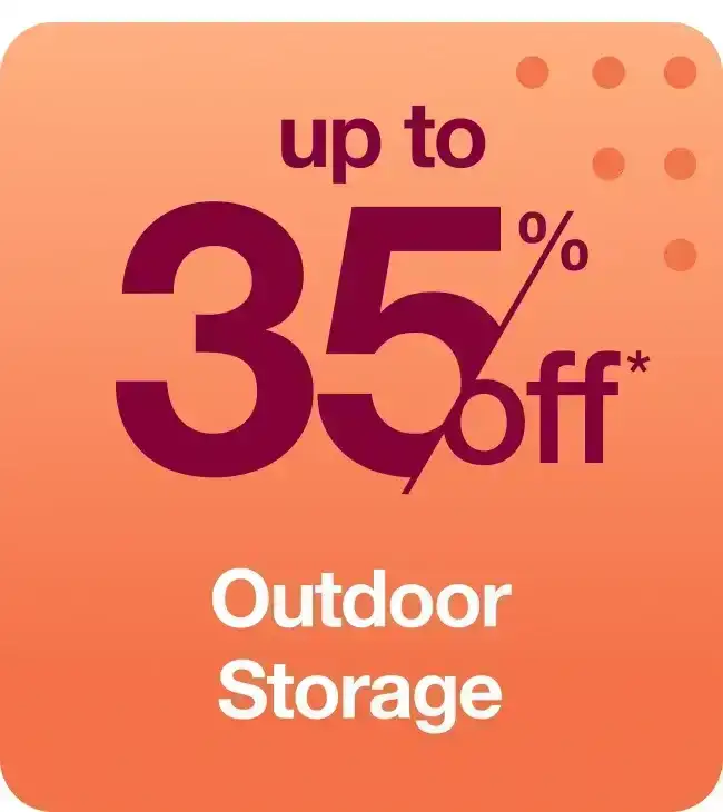 Shop Outdoor Storage