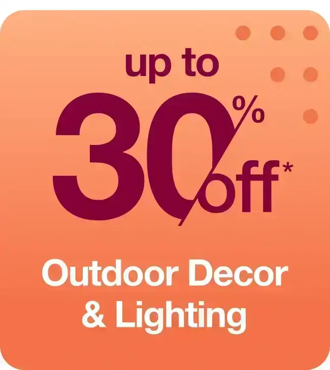 Shop Outdoor Decor and Lighting