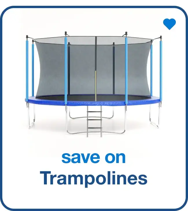 Save on trampolines