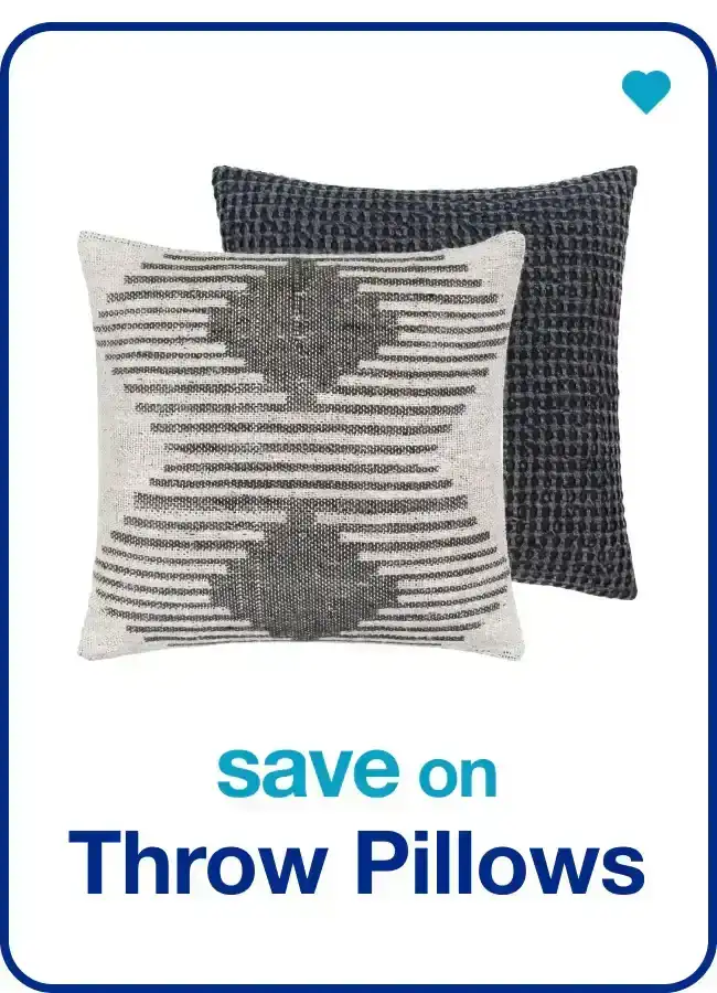 Save on Throw Pillows — Shop Now!