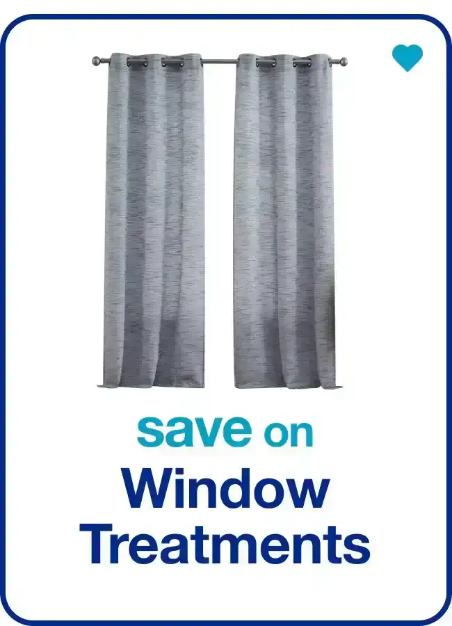 Save on Window Treatments — Shop Now!