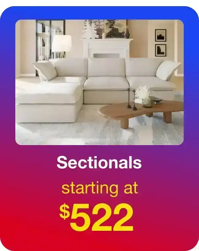 Shop Sectionals