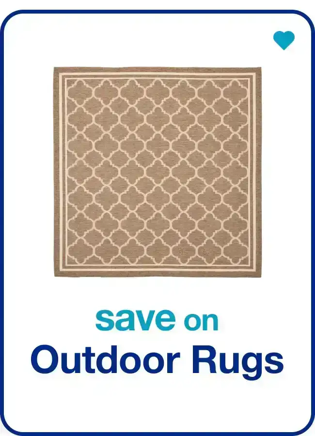 Save on Outdoor Rugs — Shop Now!