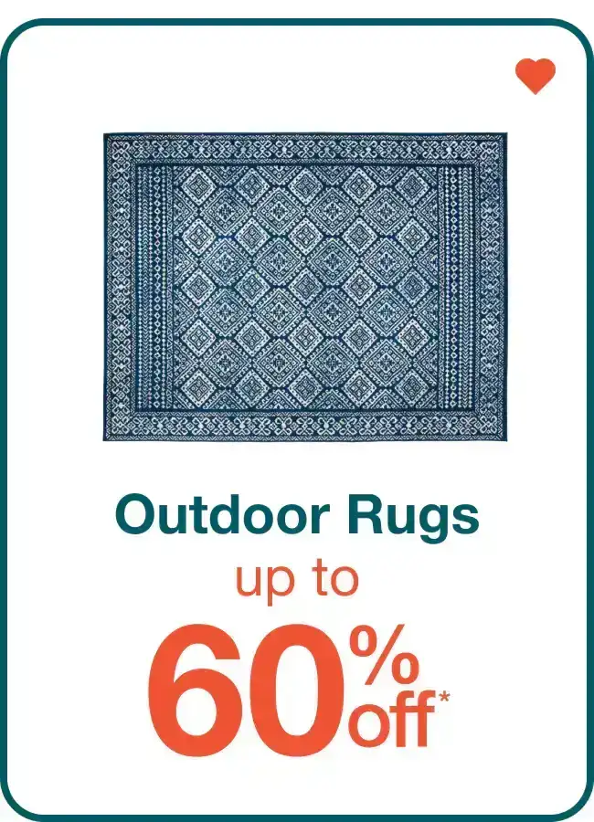 Up to 60% Off Outdoor Rugs