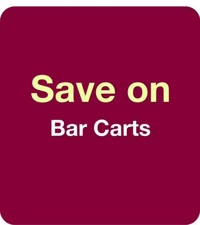 Save on Bar Carts