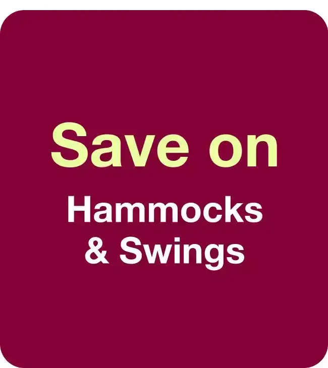 Save on Hammocks and Swings