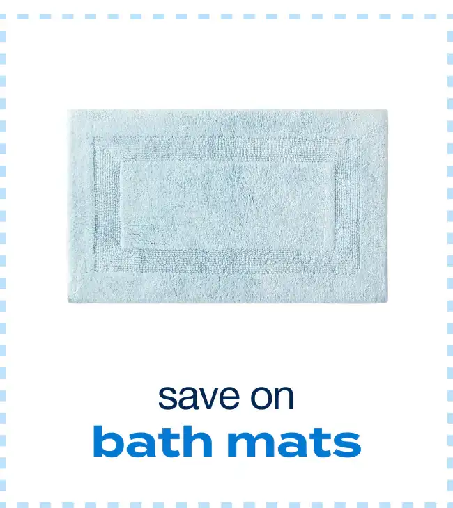 Save on Bath Mats