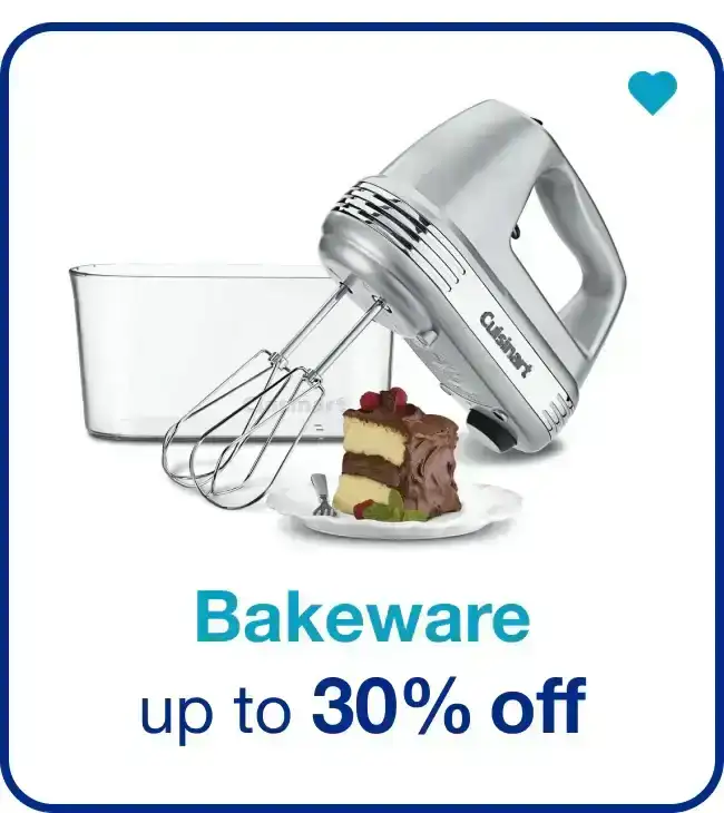 Up to 30% Off Cuisinart Bakeware — Shop Now!