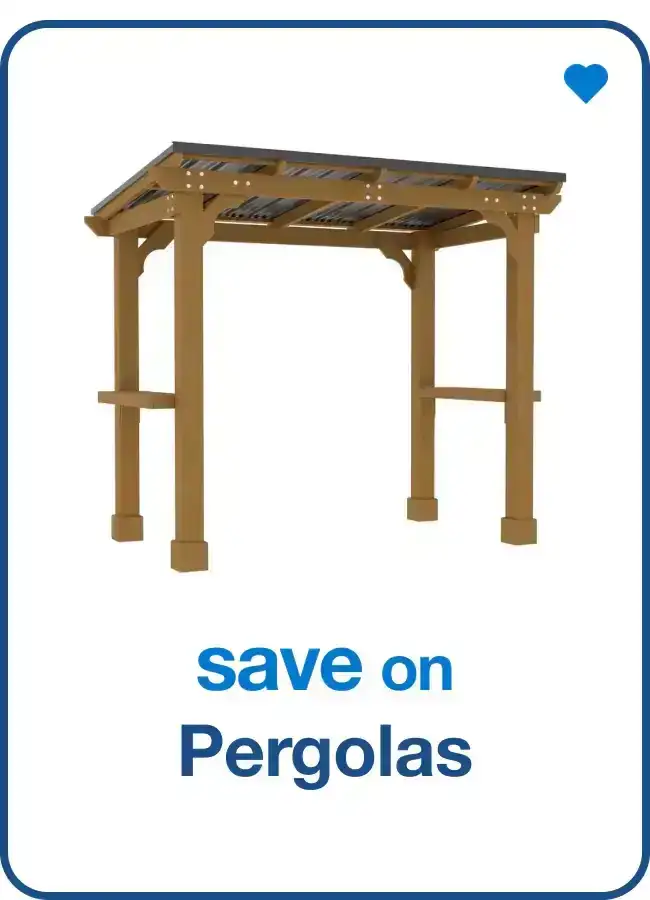 Save on Pergolas — Shop Now!