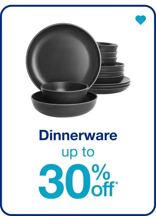 Save on Dinnerware — Shop Now!