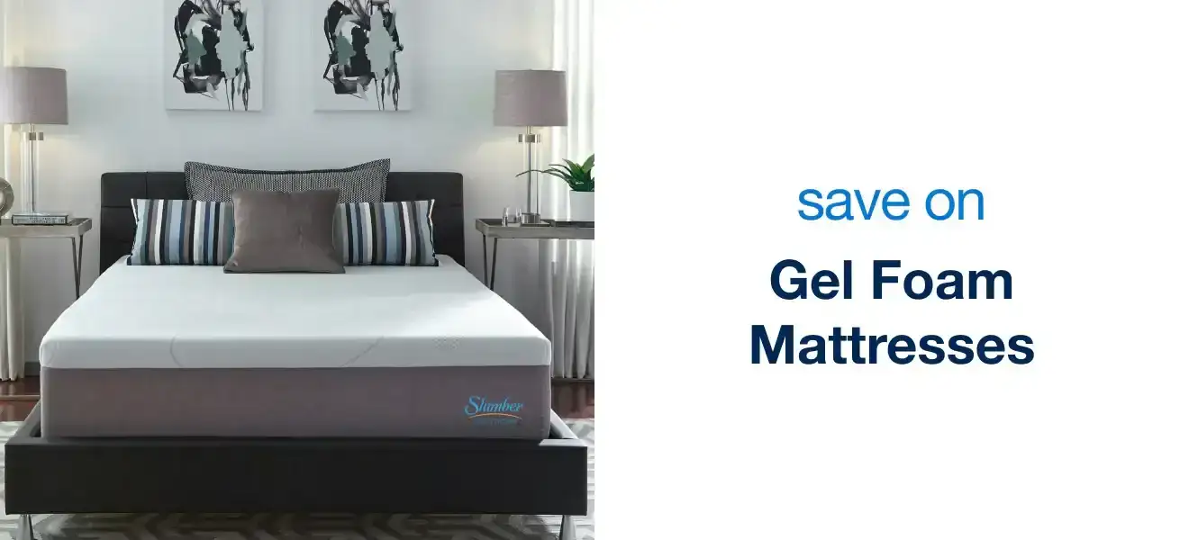 Save on Gel Foam Mattresses