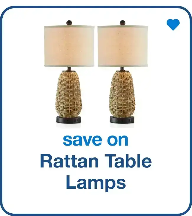save on rattan table lamps