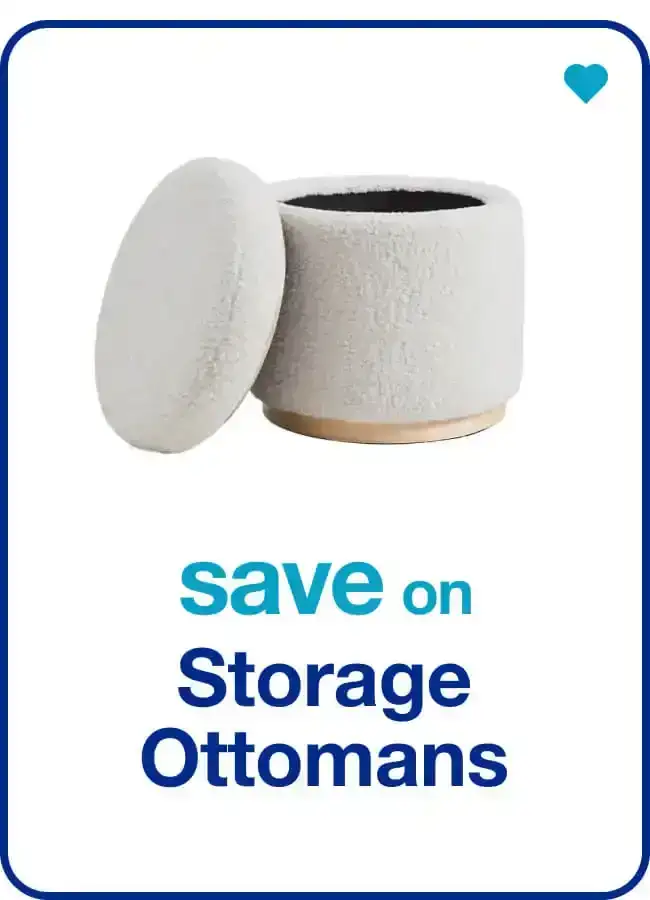 Storage Ottomans — Shop Now!