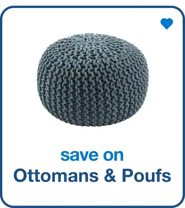 Save on Ottomans & Poufs