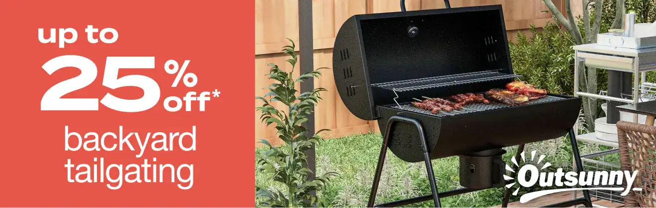 Up to 25% off Backyard Tailgating