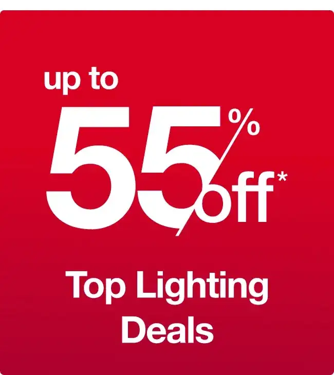 Up to 55% off Top Lighting Deals