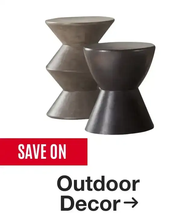 Save on Outdoor Decor