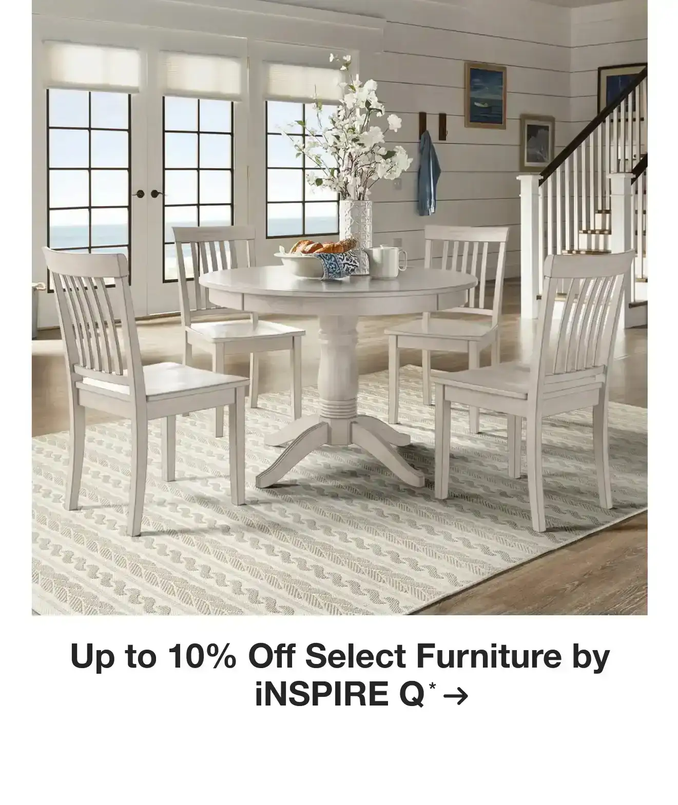 Up to 10% Off Select Furniture by iNSPIRE Q*