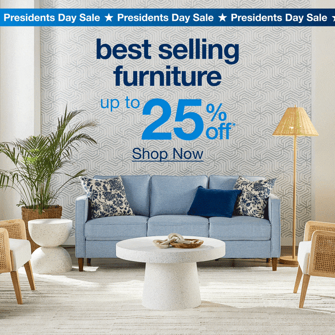 Best Selling Furniture Up to 25% Off — Shop Now!