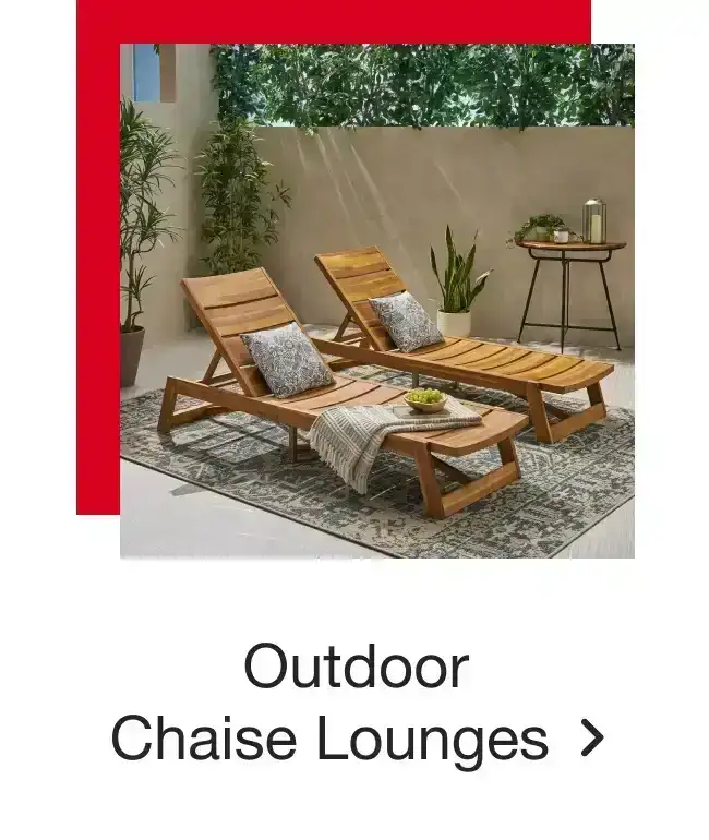 Shop Outdoor Chaise Lounges