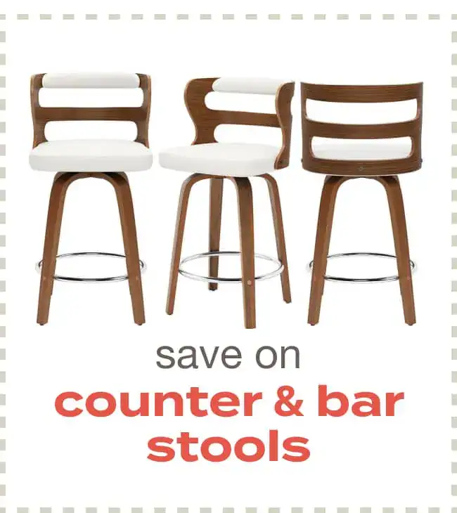 Save on Counter and Bar Stools