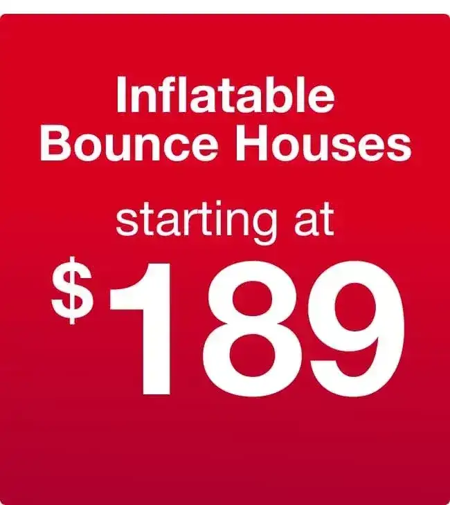 Inflatable Bounce Houses Starting at \\$189