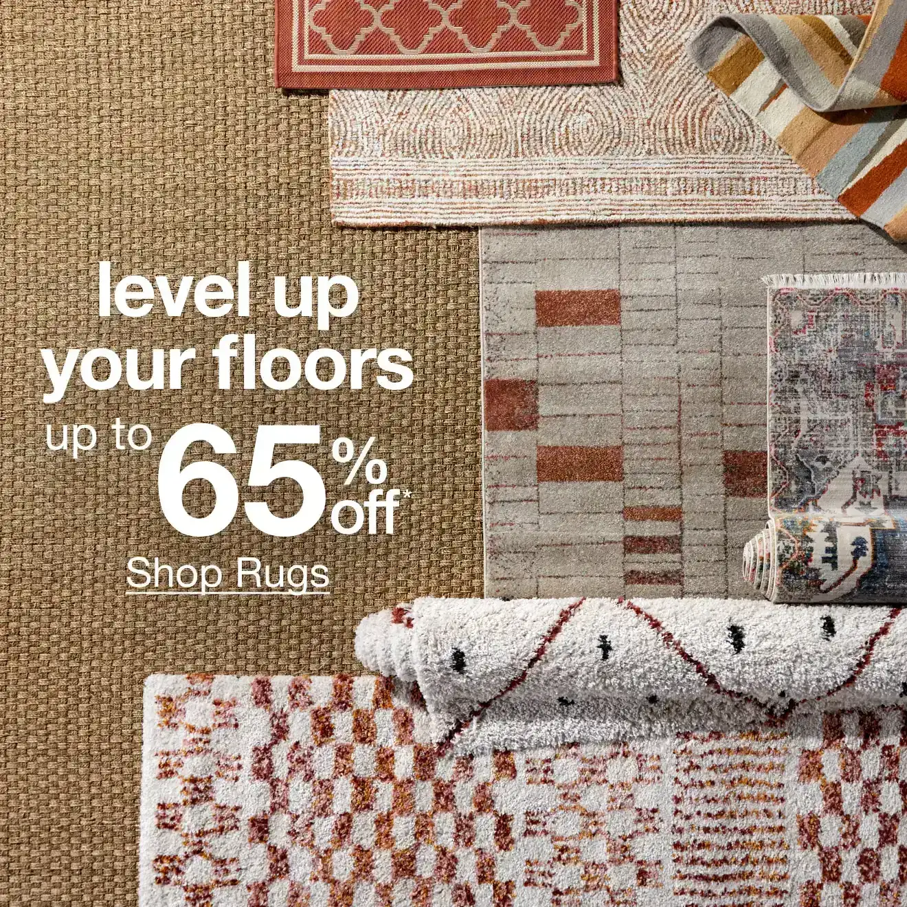 Up to 65% Off Rugs — Shop Now