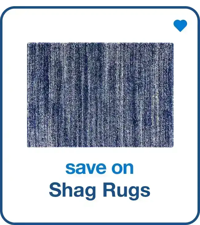 save on shag rugs