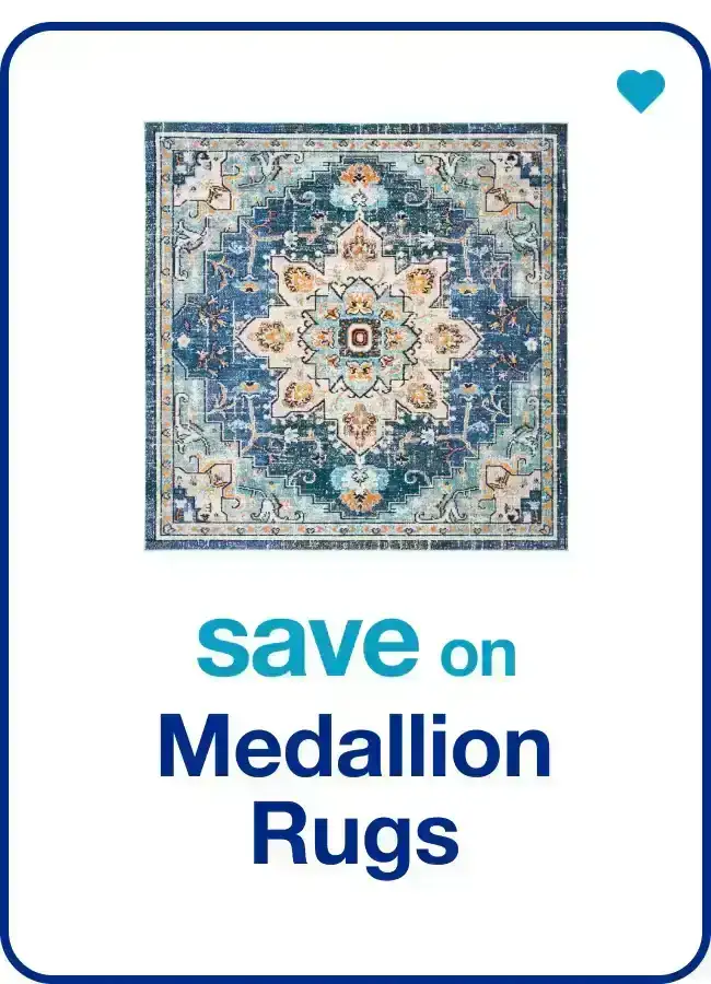 Medallion Rugs — Shop Now!